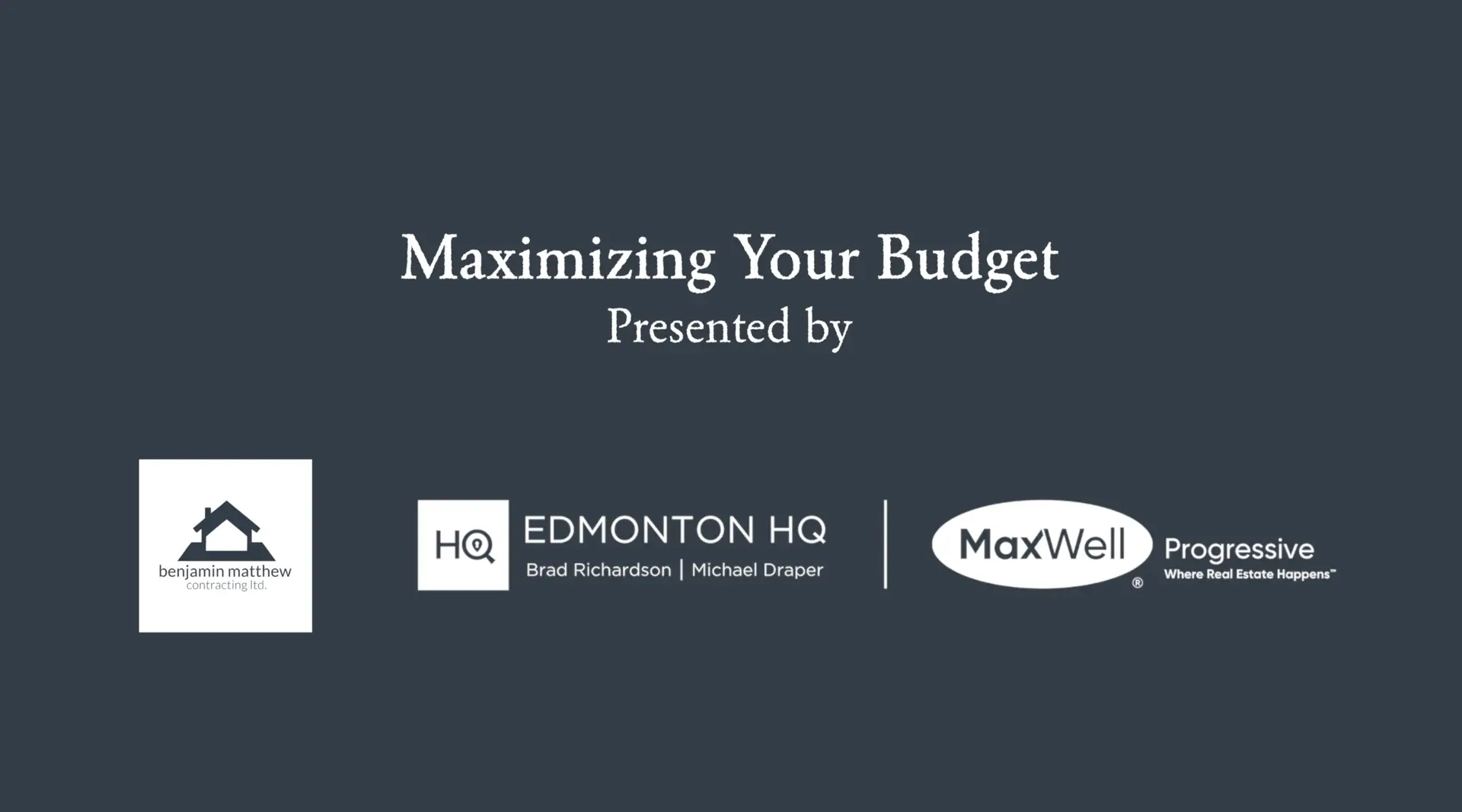 Maximizing Your Budget_Thumbnail